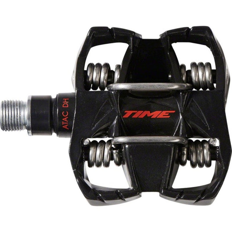 Time ATAC DH 4 MTB Pedals – Black Black