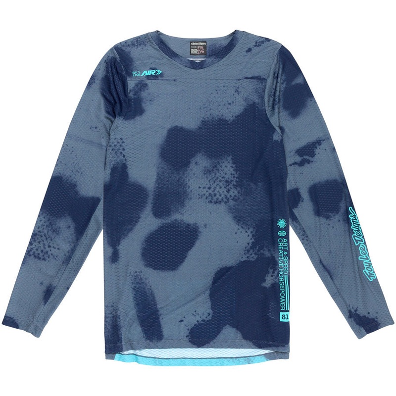 Troy Lee Designs Skyline Air Long Sleeve Jersey  Flared Steel, Large