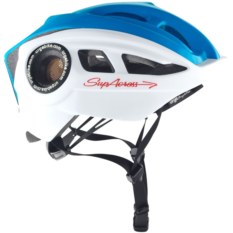 Urge Supacross XC Helmet – White-Blue White – Blue Large/X-Large