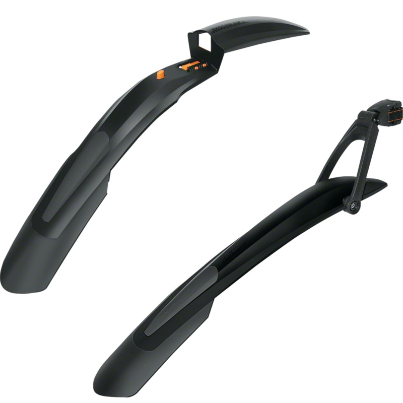 Cycling Fender Bundle: SKS Shockblade & X-Blade Clip-On Mudguards for MTB & Trekking Bikes