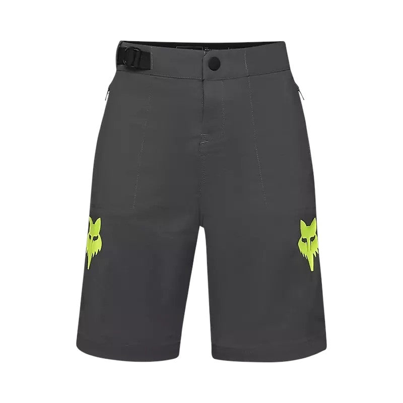 Fox Youth Ranger Taunt Lined Shorts Dark Shadow 22