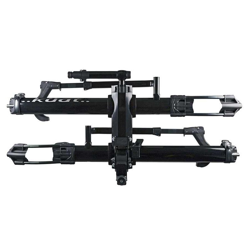 Kuat NV 2.0 Hitch Bike Rack – 2-Bike 2″ Receiver – BLK Metallic/Gray Anodize