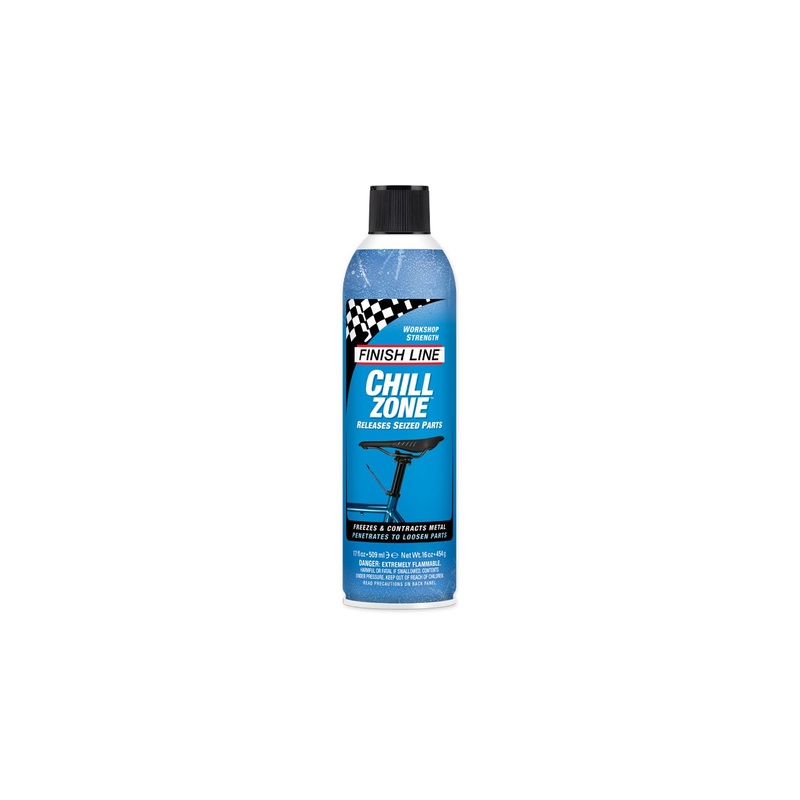 Lubricant Finish Line Chill Zone 17oz Aerosol Blue