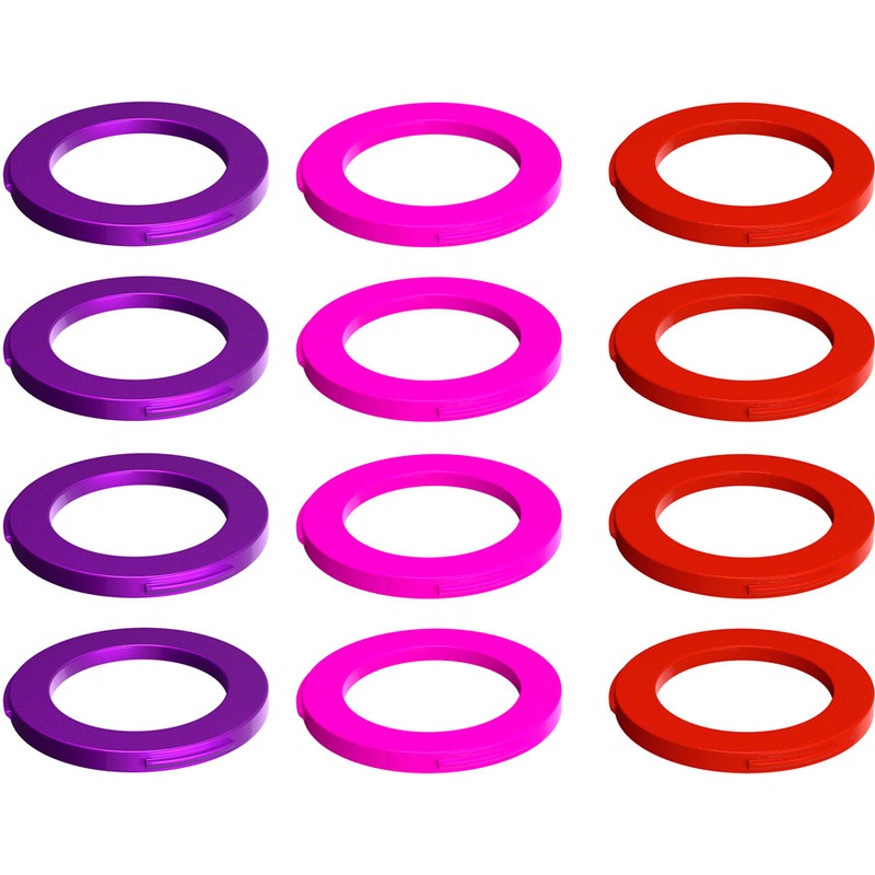 Magura 4-Piston Caliper Colored Cover Kit for one Caliper, Purple, Red, Neon Pink