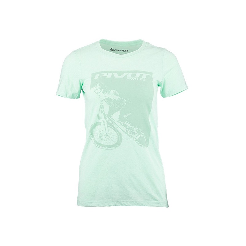Pivot Rider Short Sleeve Tee – Womens – Mint Mint Small