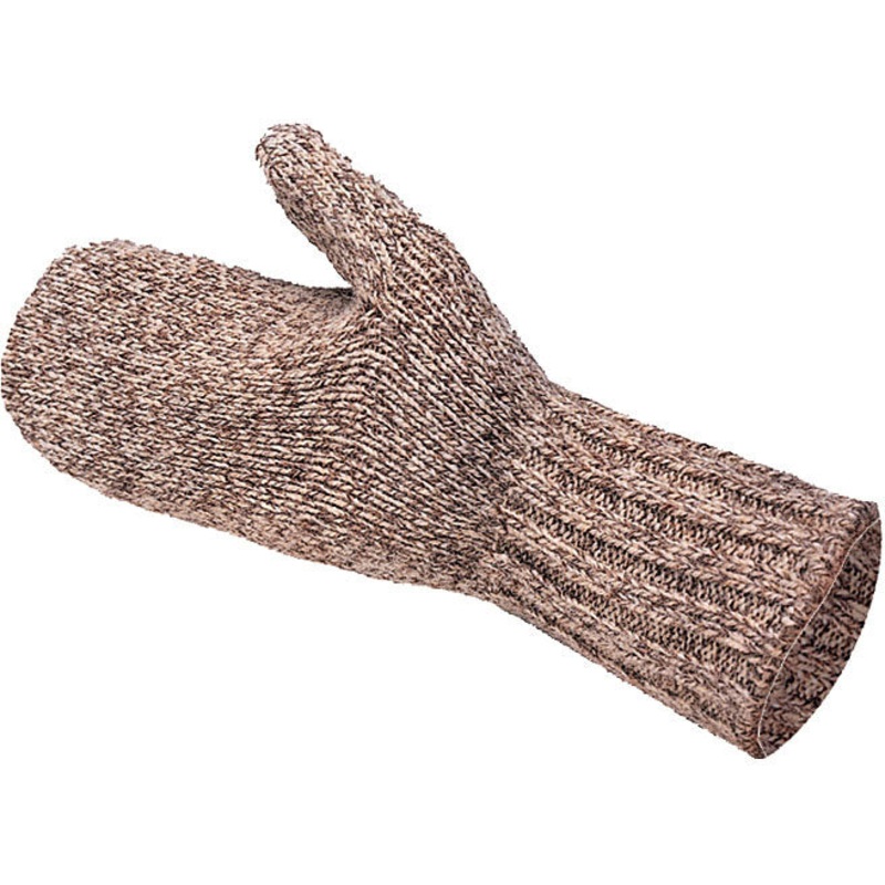 Premium Wool-Nylon Ragg Mittens Collection  Warm, Durable Winter Gloves with Snug Ribbed Cuffs & Stylish Fit for Cold Weather Comfort SMALL