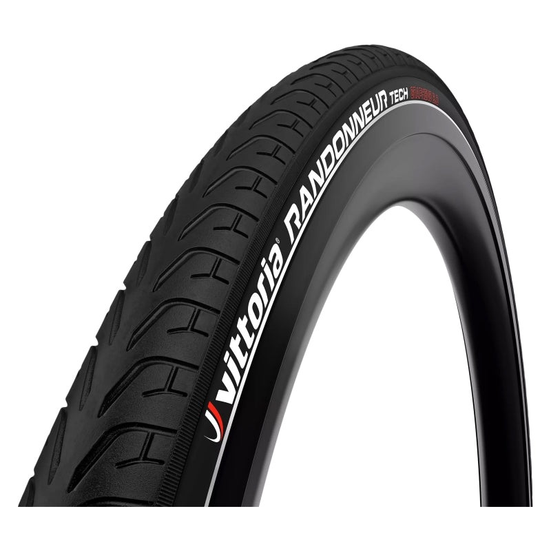 Vittoria Randonneur Tech Tire – 700 x 32 Clincher Wire Black/Reflective G2.0