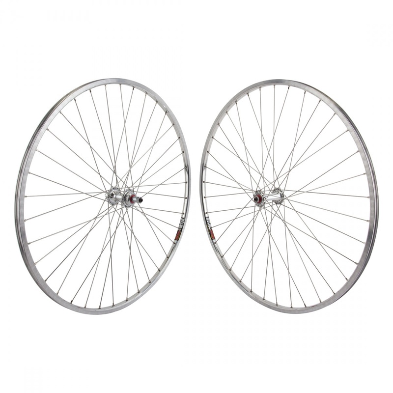 Wheel Master 27in Sun M13 SET QRx100-126mm Double Wall Rim Brake Clincher Sil