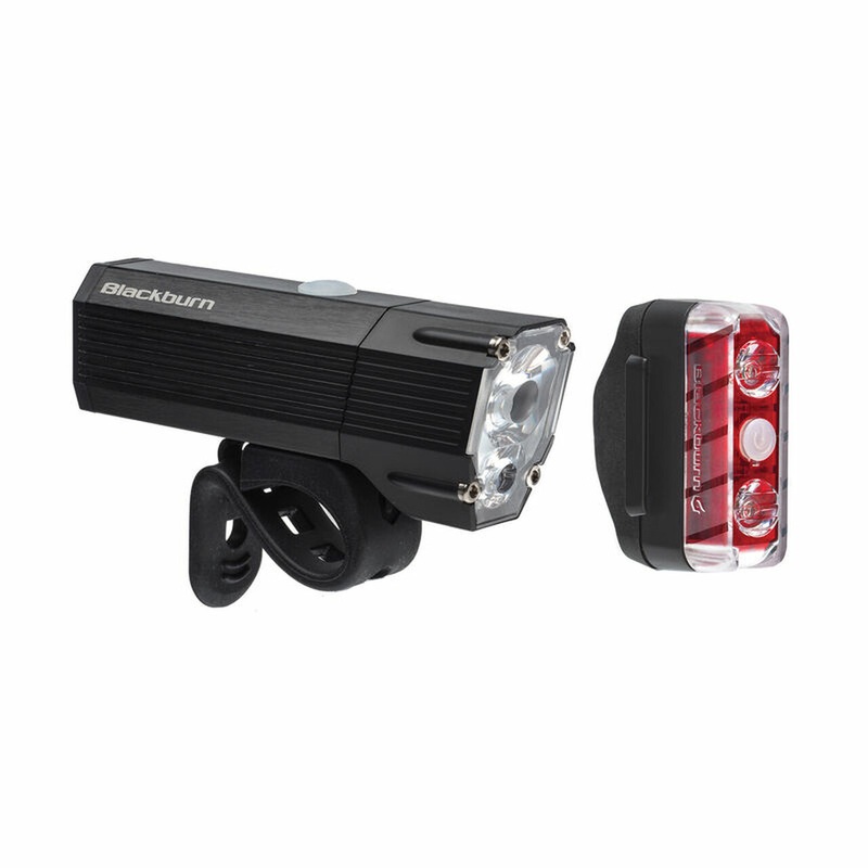 Blackburn Dayblazer 1500 Front/65 Rear Light Set Black
