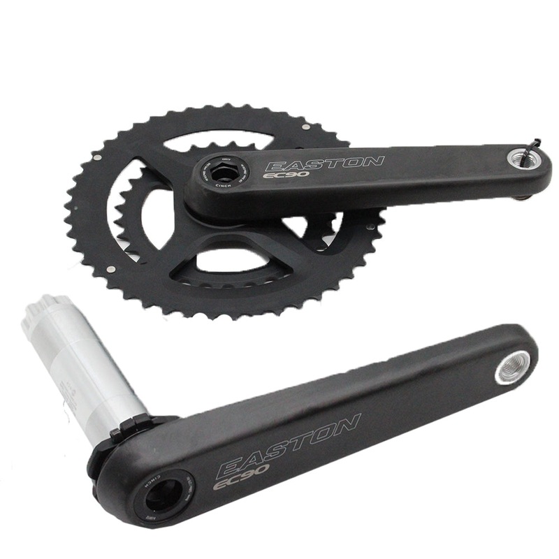 Easton EC90 2x 11 Spd Crankset – Black – OE Black 170mm – 47-32t No BB