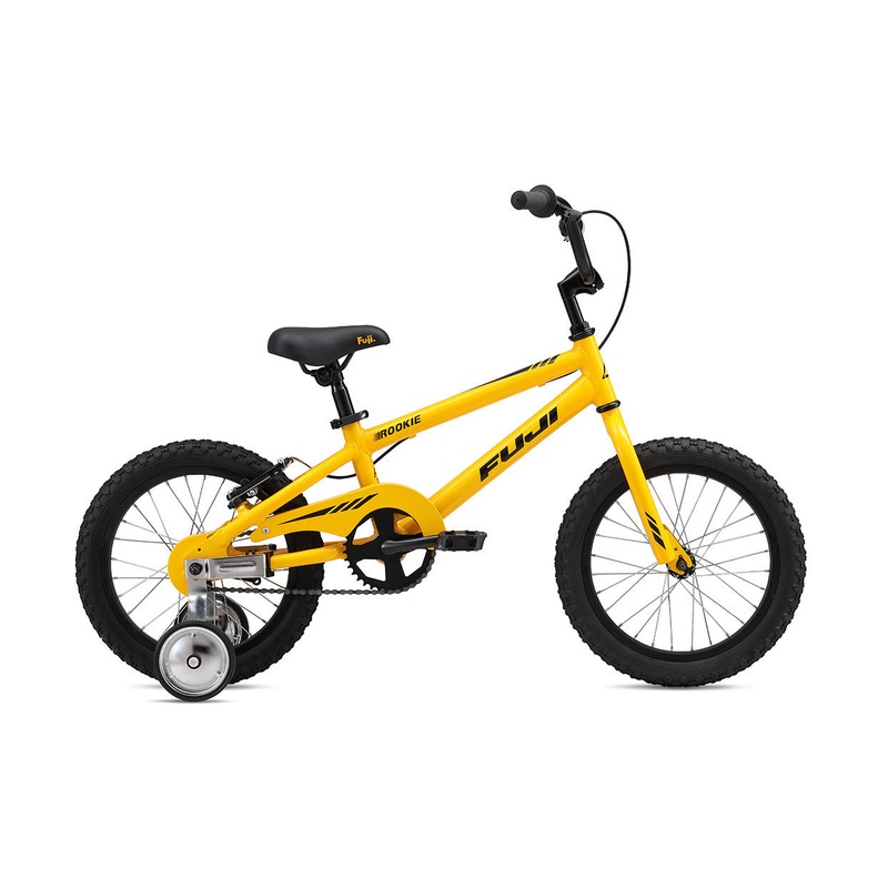 Fuji Rookie 16″ Kids Bike – Yellow Yellow