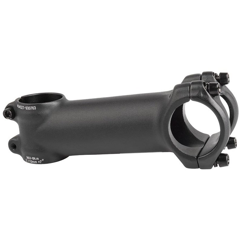 M-Wave ST-M3.1 Stem Diameter: 28.6mm Length: 110mm Steerer: 1-1/8 7 Black