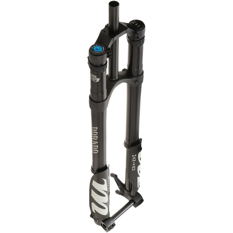 Manitou Dorado Comp Suspension Fork – 27.5″ 203 mm 20 x 110 mm 47 mm Offset Straight Steerer BLK Gen 2