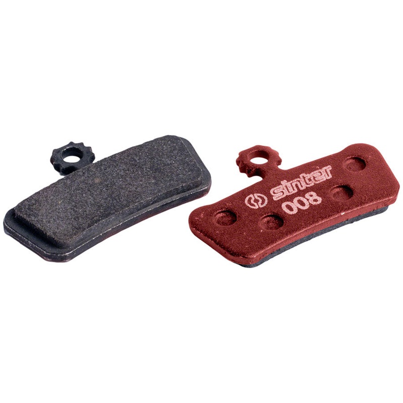Sinter Red s514 Compound Organic Disc Brake Pads – Avid/SRAM, Sinter Type 008, One Pair