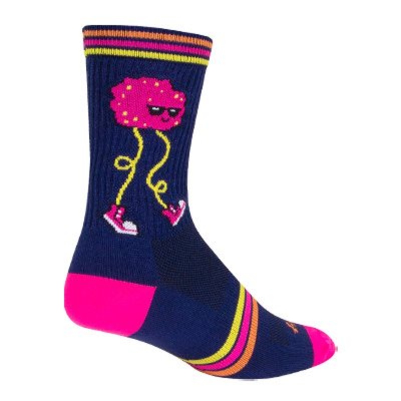 SockGuy 6″ Crew Sock – Meatball Meatball Large/X-Large