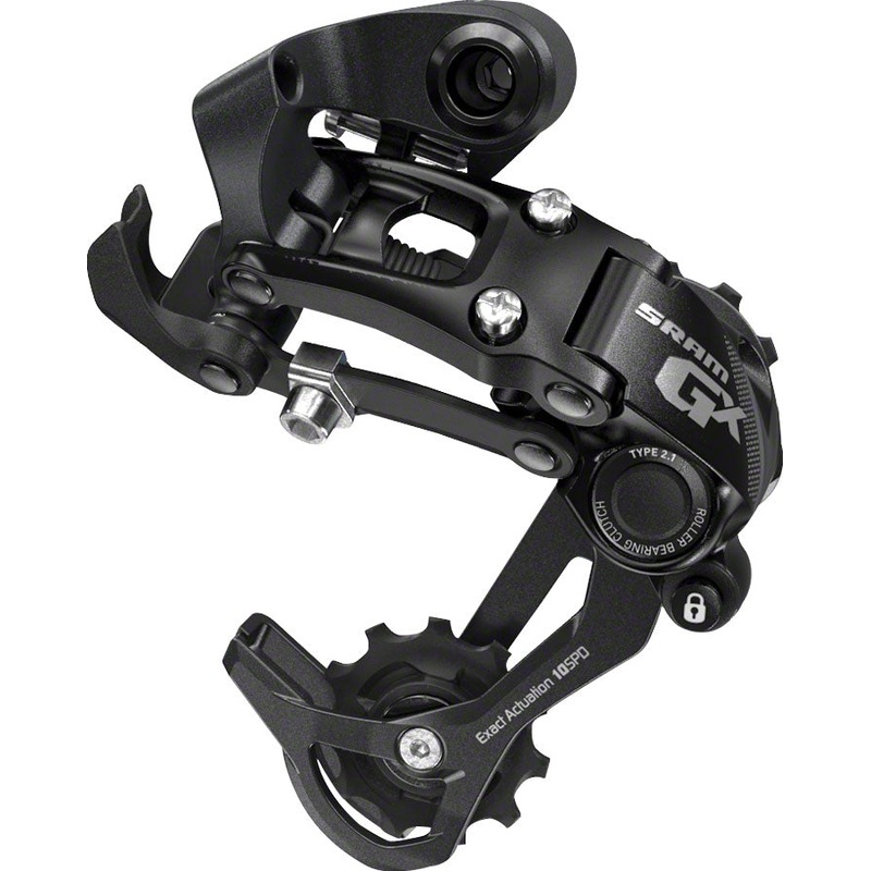 SRAM GX Type 2.1 10-Speed Short Cage Rear Derailleur Black MTB Mountain