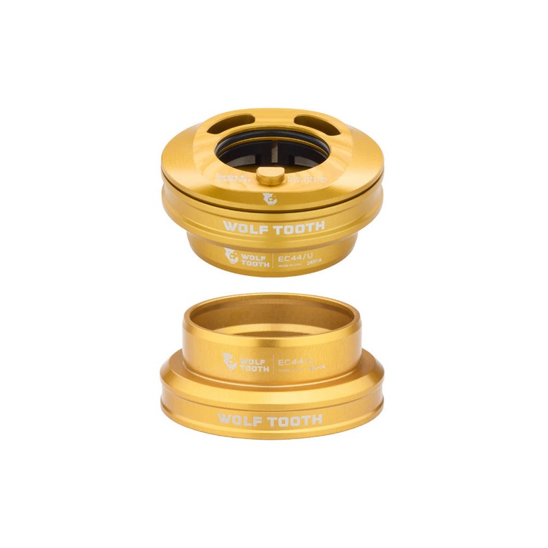 Wolf Tooth Components EC44 Premium Complete Headset – Gold Gold
