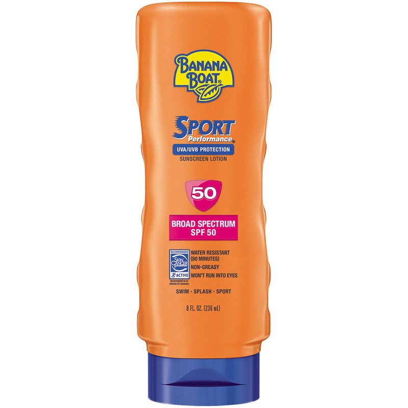 Banana Boat Sport Sunscreen Lotion SPF 50 – 8 oz for Ultimate Sun Protection