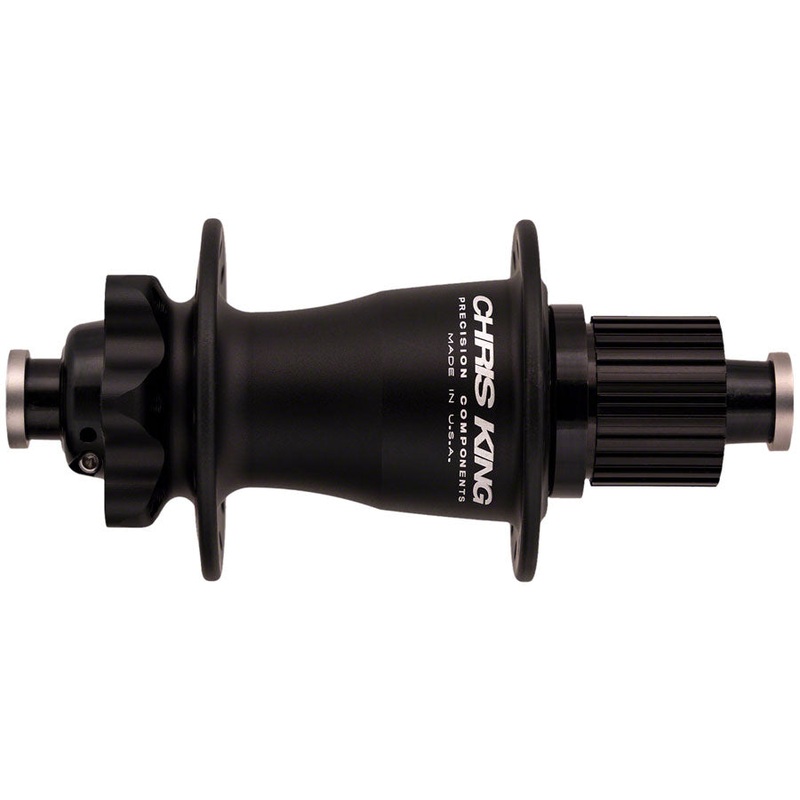 Chris King Boost Rear Hub – 12 x 148mm, 6-Bolt, MicroSpline, Matte Black, 28H