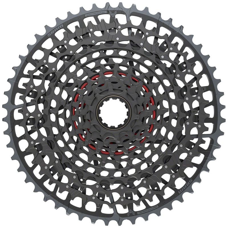 SRAM X0 Eagle T-Type XS-1295 Cassette – 12-Speed, 10-52t, For XD Driver, Black