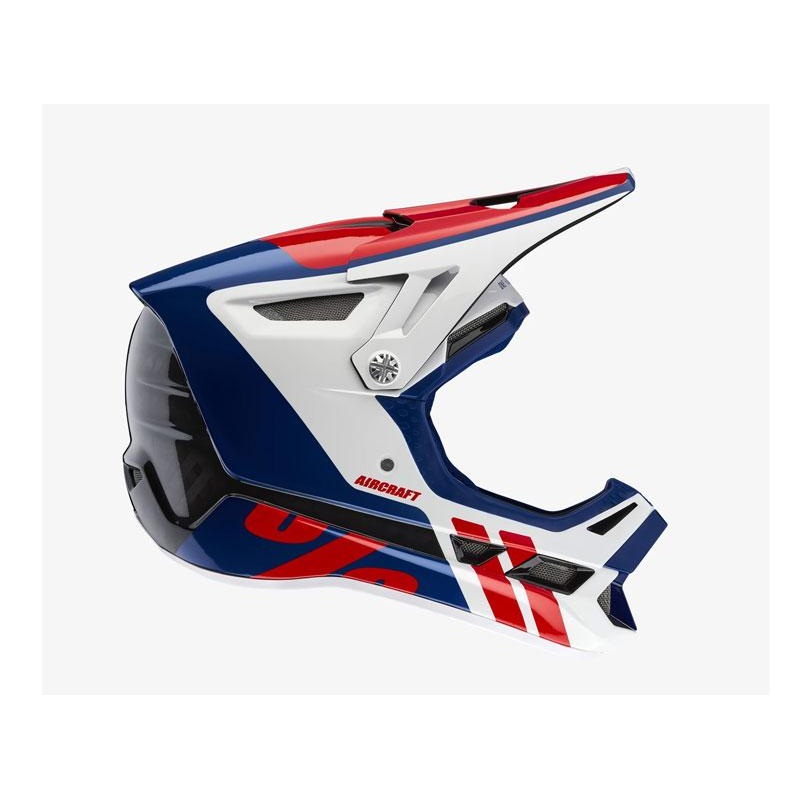 100% Aircraft MIPS DH Full Face Helmet – Fusion – Navy Navy X-Small