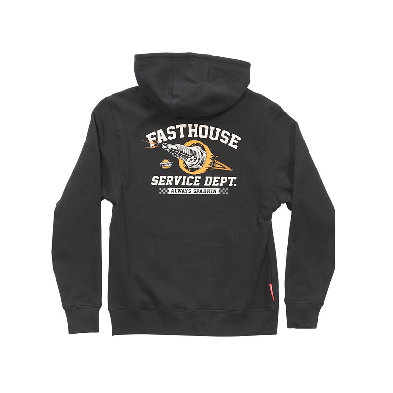 Fasthouse Ignite Hooded Pullover – Youth – Black Black Small