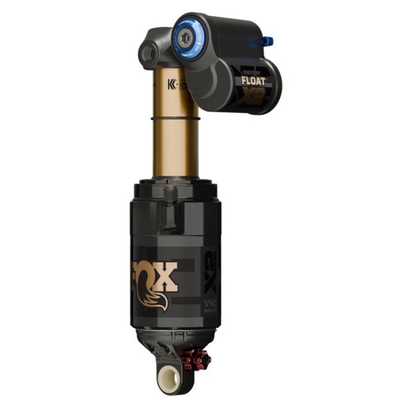 Fox Shox Float X2 Factory Shock, Trunnion, 225x75mm, Black