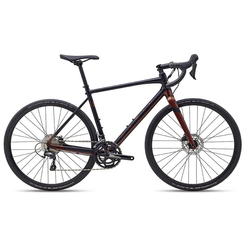 Marin Gestalt 2.5 700c Beyond Road Adventure Bike – Black-Red – 2023 Black – Red 54cm (21″)