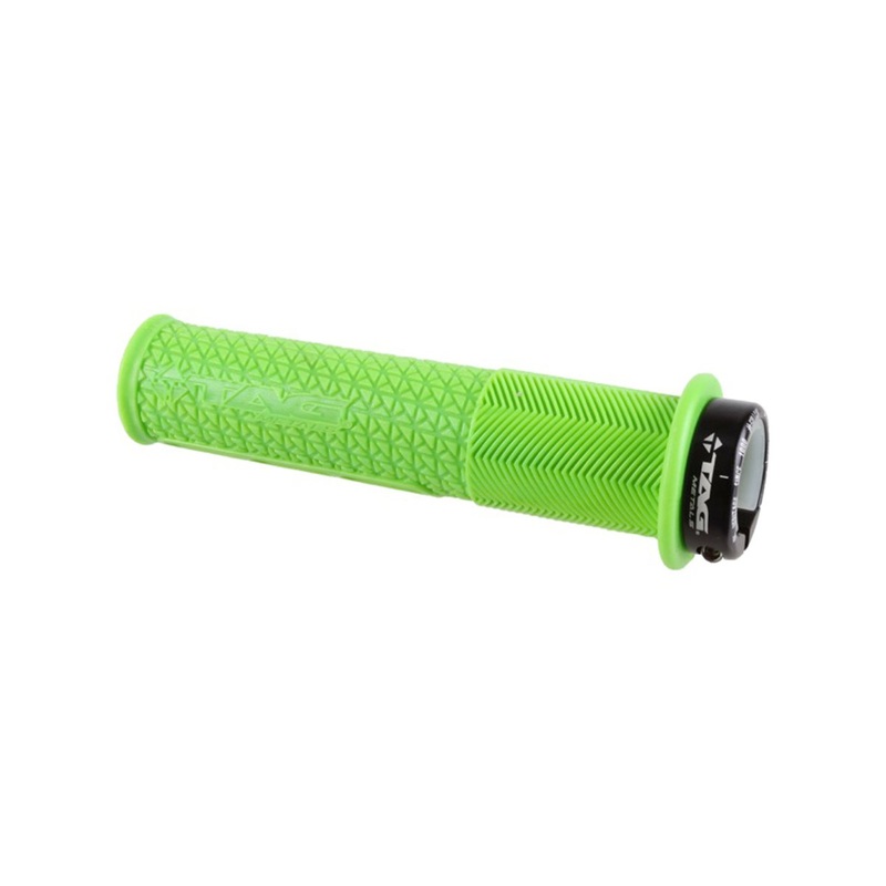 TAG Metals T1 Braap Grips – Green Green