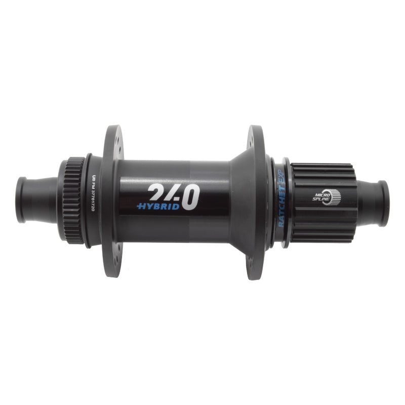 DT Swiss 240 Hybrid Rear Hub – 12 x 148mm Center-Lock Micro Spline BLK 32H 30pt