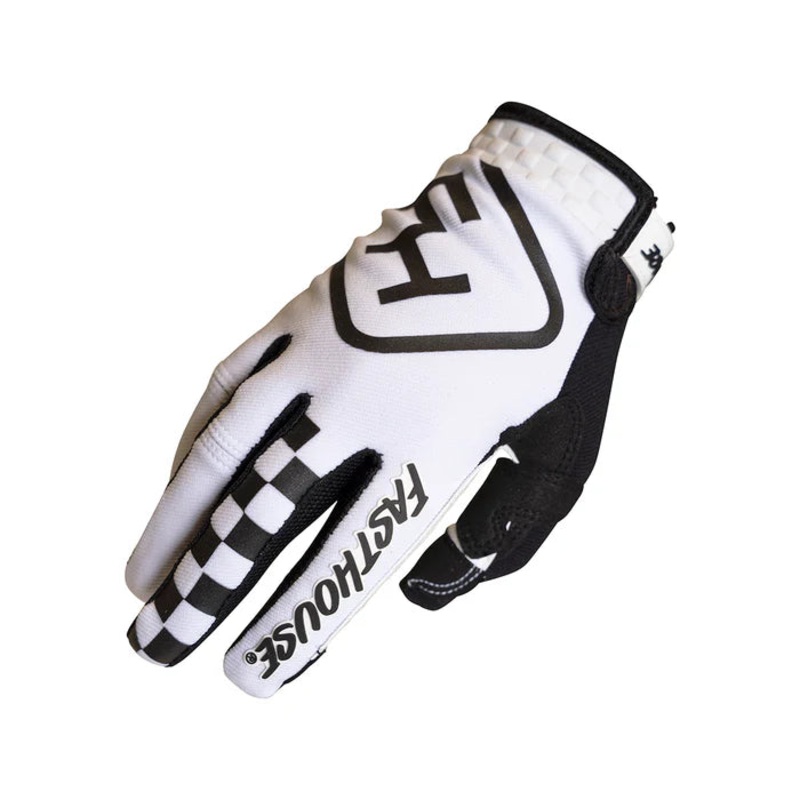 Fasthouse Speed Style Legacy Glove – Youth – White-Black White – Black Small