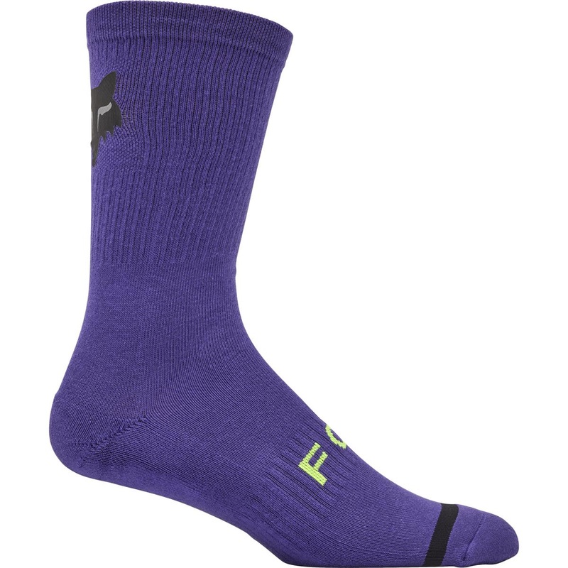 Fox Racing 8″ Defend Sock – Lunar – Grape Grape X-Small/Small