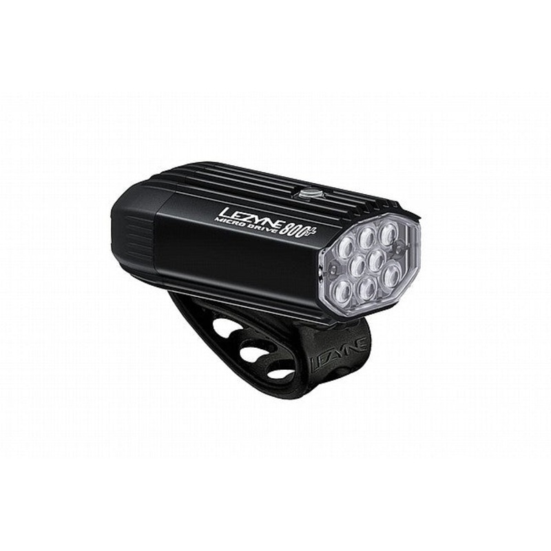 Lezyne Micro Drive 800+ Front Light Satin Black