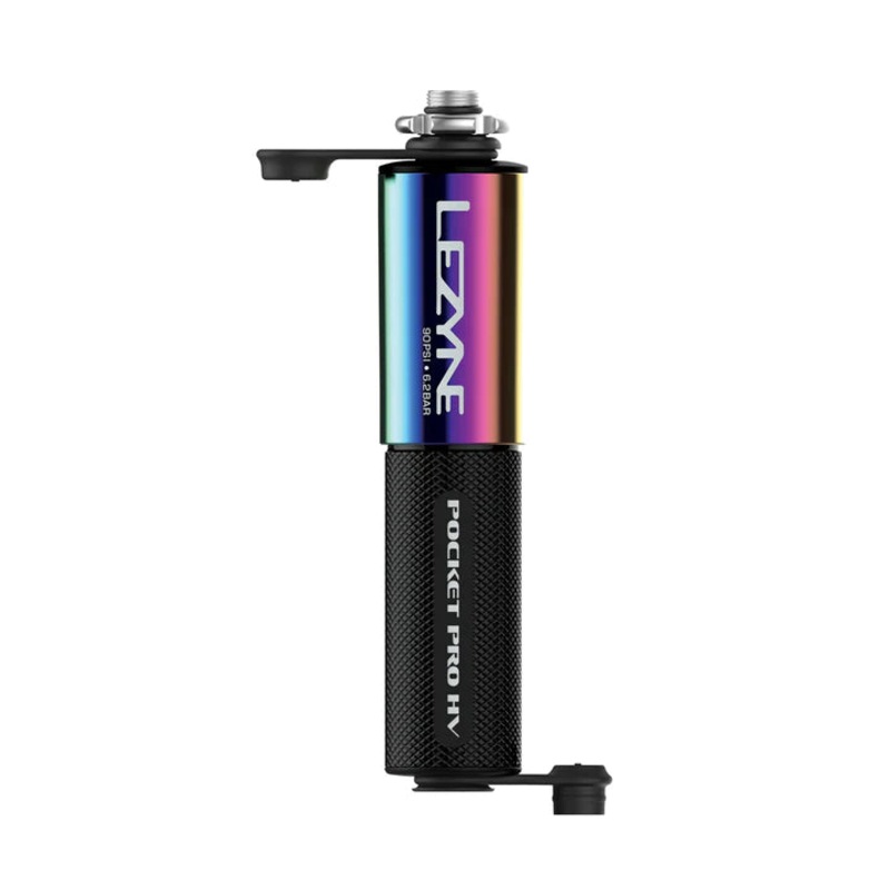 Lezyne Pocket Drive Pro HV – Neo Metallic Neo Metallic HV – High Volume – Presta/Schrader