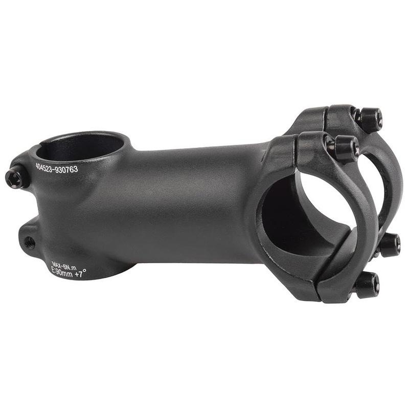 M-Wave ST-M3.1 Stem Diameter: 28.6mm Length: 90mm Steerer: 1-1/8 7 Black
