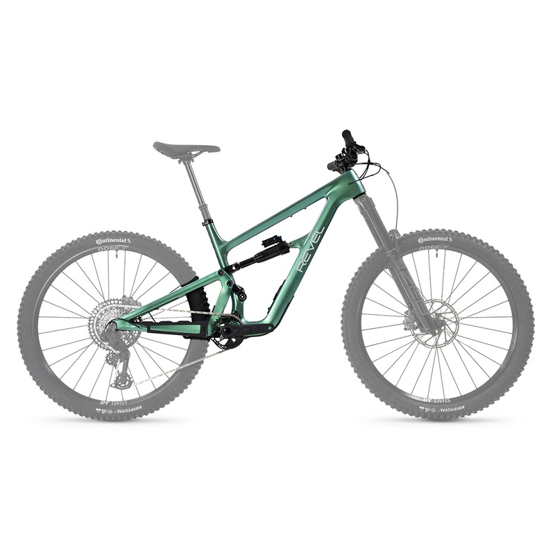 Revel Ritual Frameset Only w/ Rockshox, Green Small