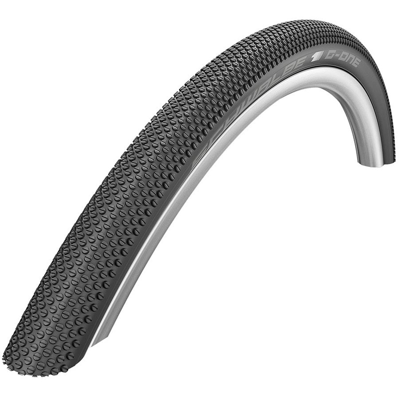 Schwalbe G-One Allround Tire – 27.5 x 1.5 Tubeless Folding BLK Evolution Addix SpeedGrip SuperGround