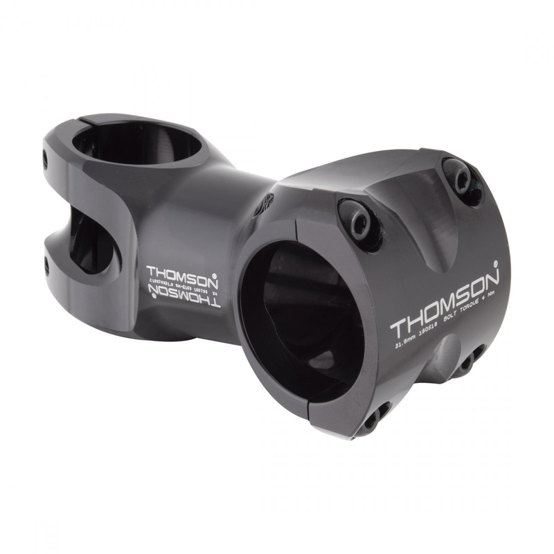 Thomson Elite X4 Mountain Stem 70mm Clamp 31.8 +/-10 1 1/8 in Black Aluminum