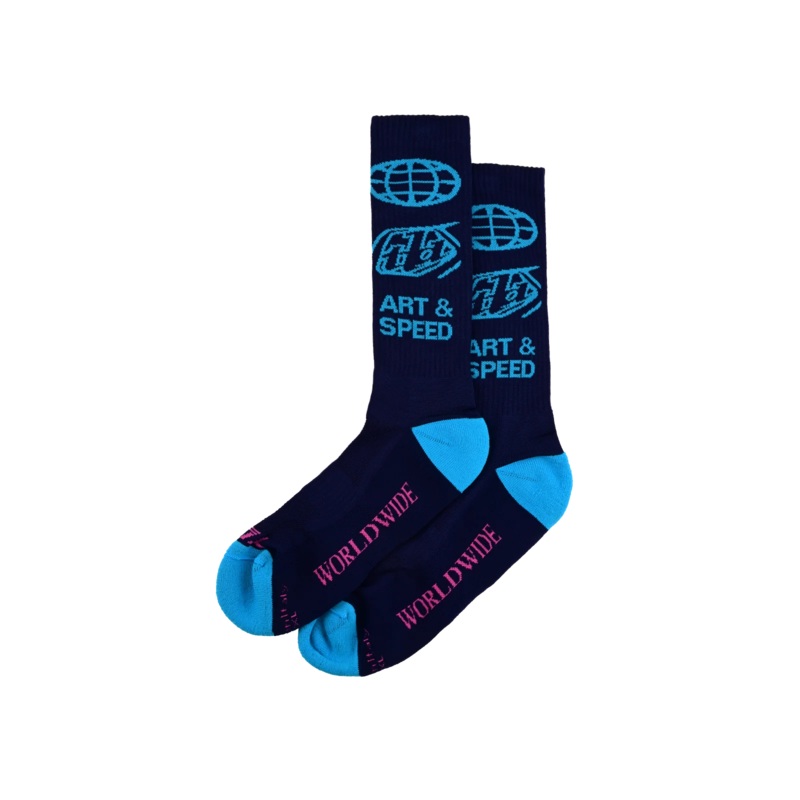 Troy Lee Designs Performance Sock – Worldwide – Midnight Midnight Small/Medium