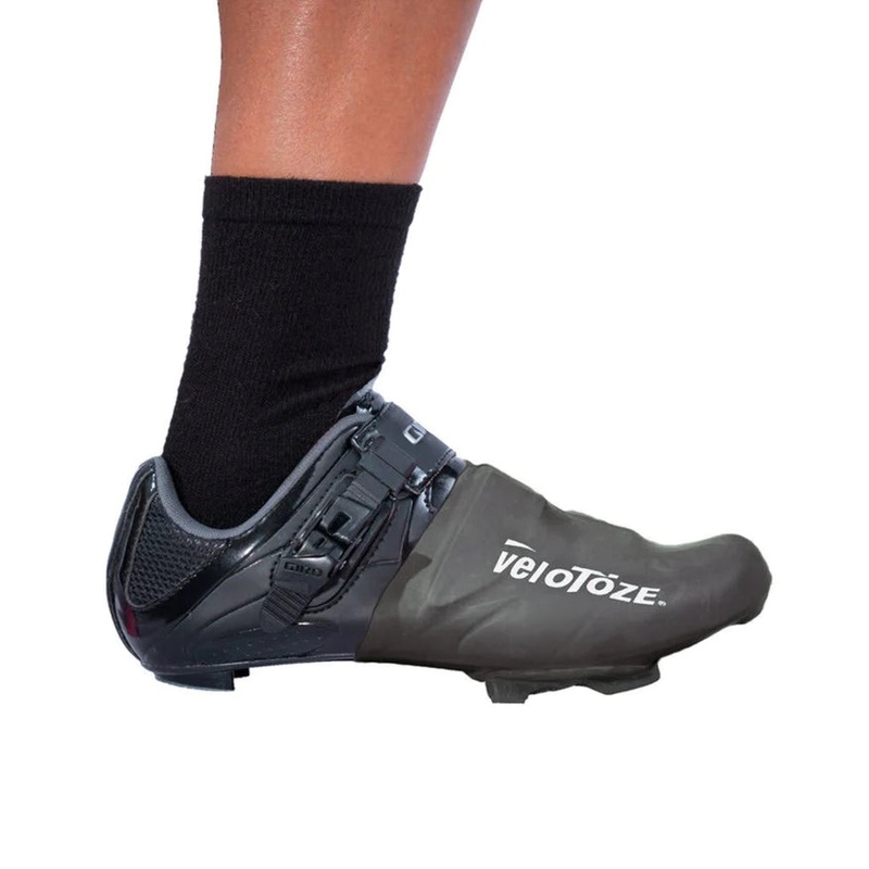VeloToze Toe Covers – Road – Black Black One Size