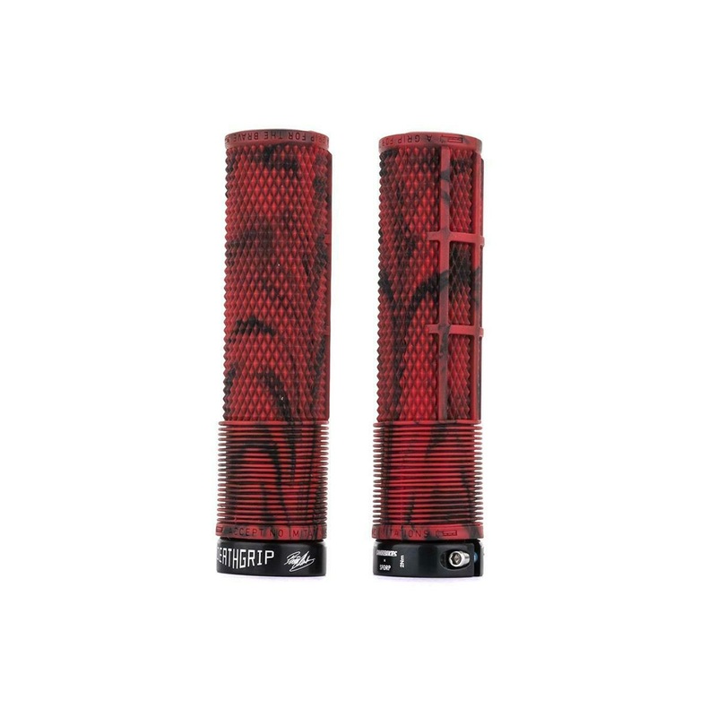 DMR Brendog Flangeless DeathGrips – Marble Red Marble Red Thick
