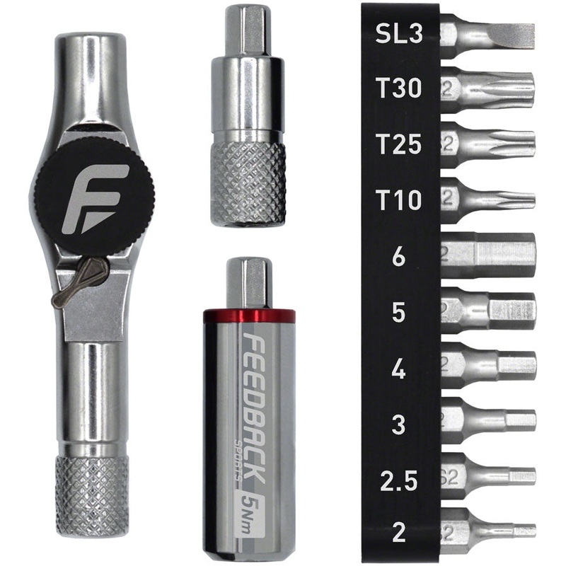 Feedback Sports Reflex Fixed Torque Ratchet Kit – Mini Ratchet, 5nm Torque