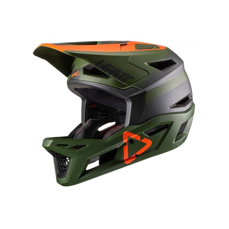 Leatt DBX 4.0 V20.1 Full Face Helmet – Forest Forest Small