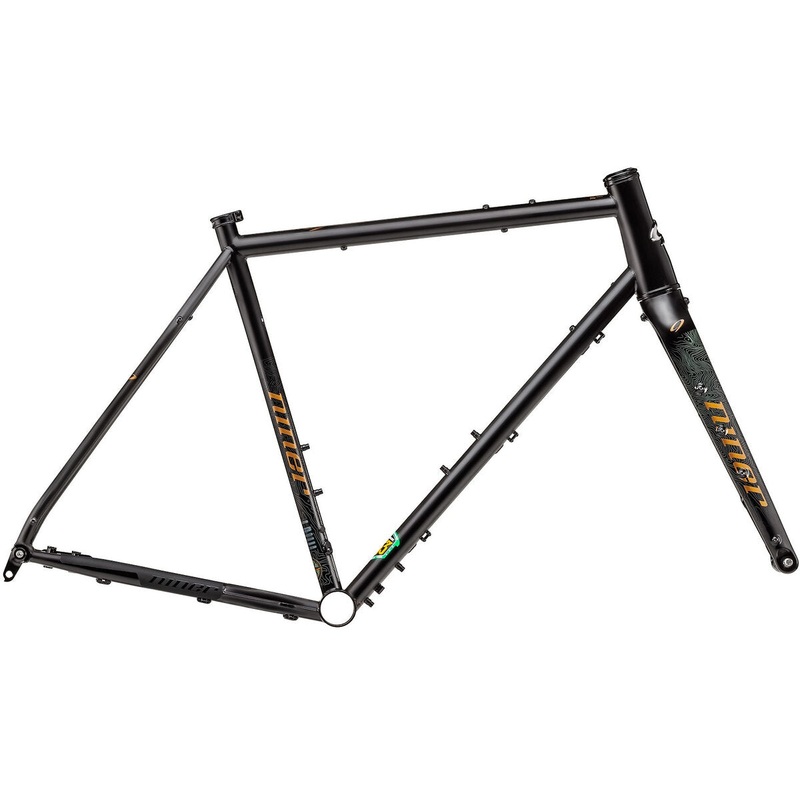 Niner RLT 9 Steel Frameset – Black-Bronze – 2021 Black – Bronze 47cm (18.5″)