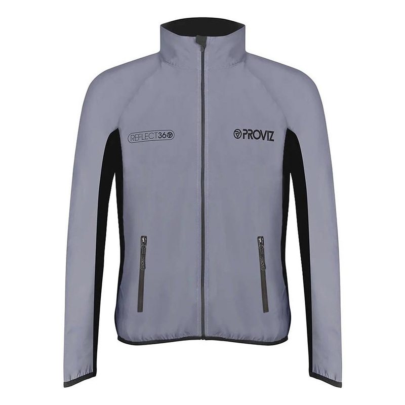 Proviz Reflect 360 Mens Waterproof Running Jacket with Reflective Tech, Recycled Materials, & Thermo-Stretch FabricLightweight, High-Visibility, Weather-Resistant Outerwear S