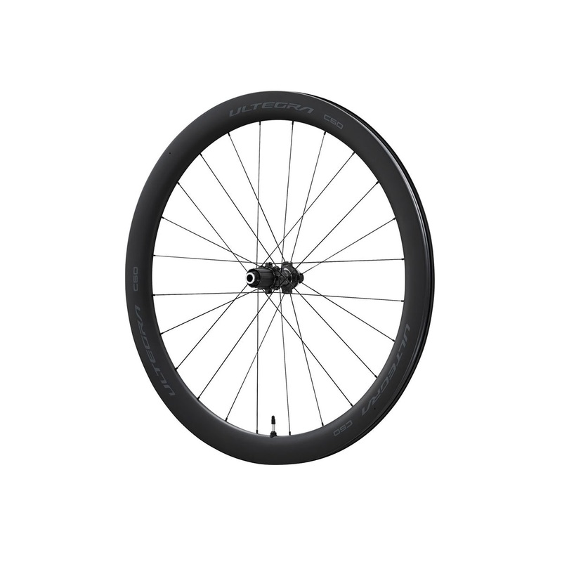 Shimano Ultegra R8170 C50 Tubeless Disc 700c Road Wheel – Rear Black 12x142mm Rear E-Thru – 24h – 11/12 Speed
