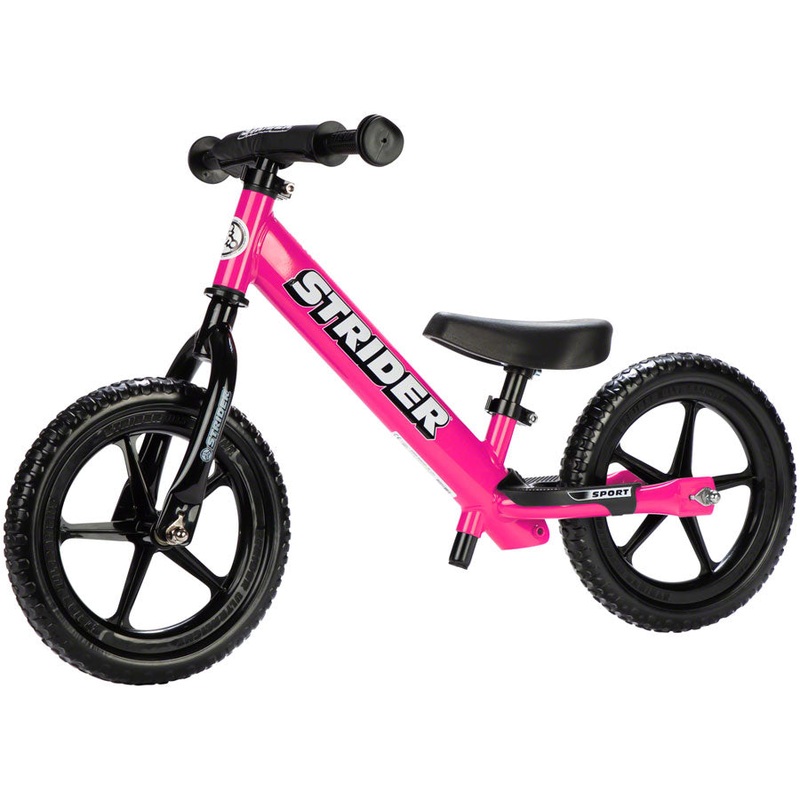 Strider 12 Sport Balance Bike: Pink
