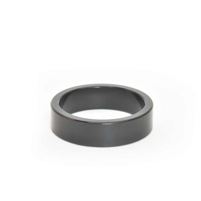 Wheels Manufacturing Aluminum Headset Spacer – 1-1/8″ 10mm Black 5-pack