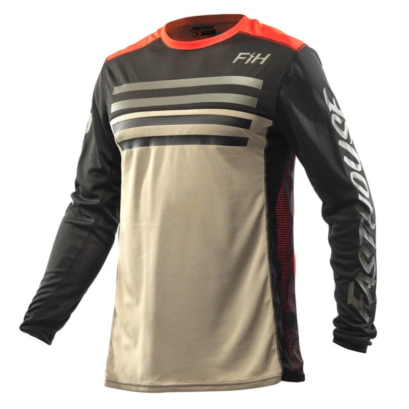 Fasthouse Grindhouse Tempo Jersey – Black-Infrared Black – Infrared Small