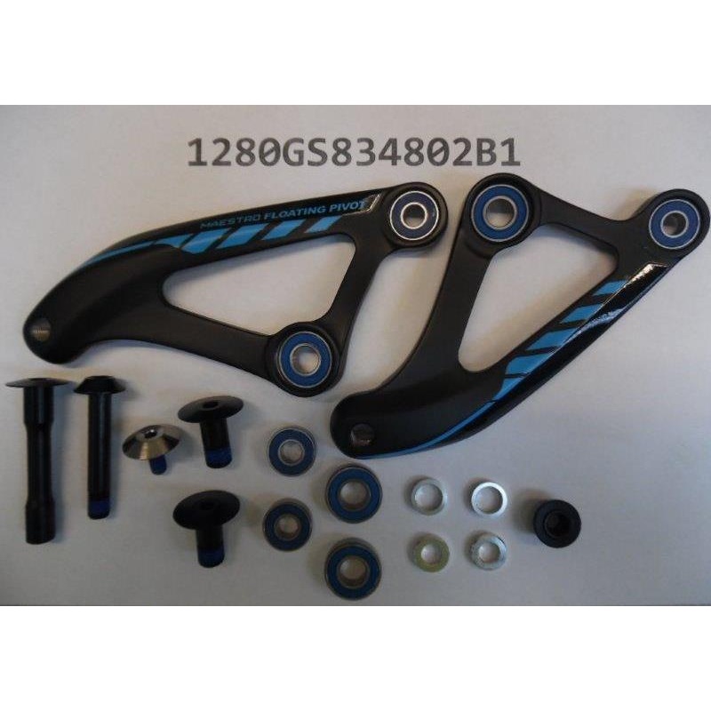 Giant Trance 2 27.5 Rocker Arm and Bolt Set – 2015 – Black-Blue Black – Blue